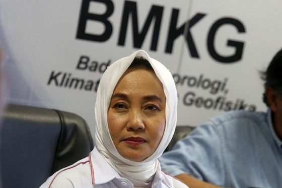 Kepala BMKG, Dwikorita Karnawati (istimewa)