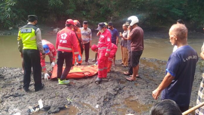 bocah tenggelam di sungai malang