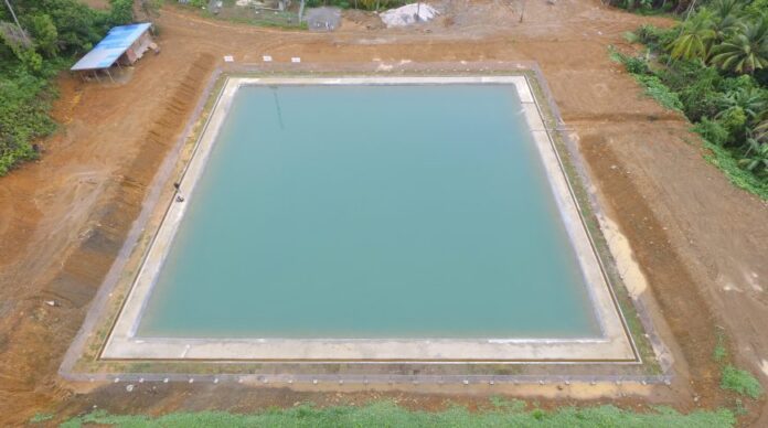 embung di Sabang Mawang Kecamatan Pulau Tiga , Natuna