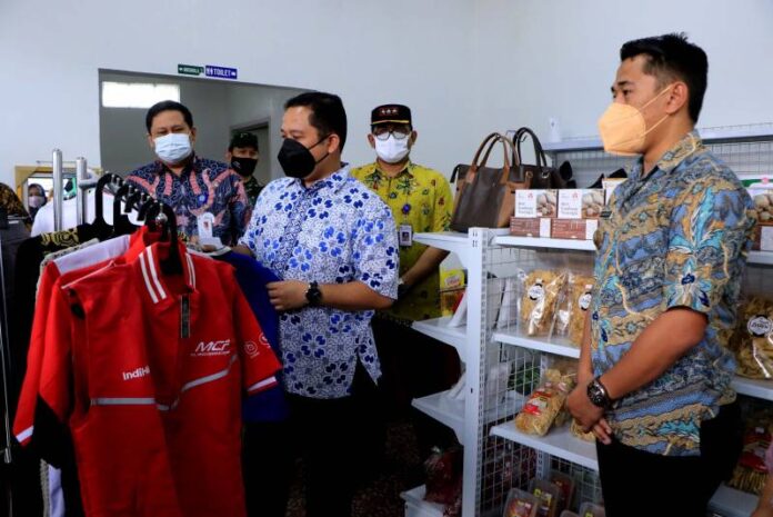 walikota tangerang resmikan UMKM baru