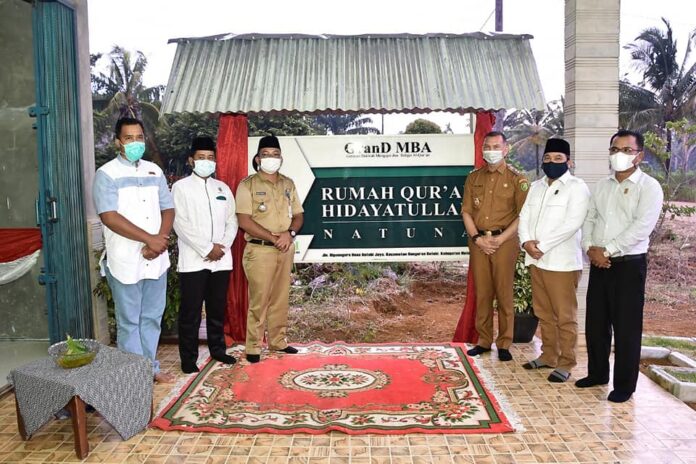 wabup resmikan rumah quran 1