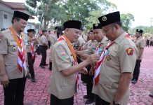 Bupati Asahan Pimpin Upacara Peringatan Hari Pramuka ke-63