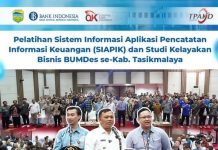 BI Tasikmalaya dan TPAKD Gelar Pelatihan SIAPIK dan Studi Kelayakan Bisnis untuk BUMDes