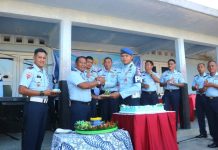 Syukuran HUT ke-79 POMAU : Danlanud RSA Natuna Ucapkan Selamat dan Apresiasi Satpomau yang Semakin Profesional