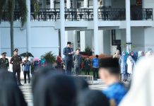 Pimpin Upacara Hari Ibu ke-97 dan Bela Negara ke 77, Sekda Siak Tekankan Peran Perempuan dan Semangat Nasionalisme