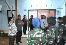Danlanud RSA Natuna Tinjau Apel Lorong dan Kerapian Mess Anggota