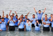 Lanud Raden Sadjad Natuna Gelar Padusan Sambut Ramadhan 1447 H