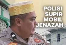 Menginspirasi! Aipda Raja Faisal Rela Jadi Sopir Mobil Jenazah Sejak 2017 demi Bantu Warga Berduka