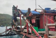 Serda R.A. Binran Bol Hutabarat Bantu Warga Rehabilitasi Lampu Bagan di Desa Landak