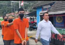 Satreskrim Polres Anambas Limpahkan Tiga Tersangka Korupsi Proyek Drainase ke Kejari