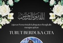 Bupati Bengkalis Sampaikan Duka Cita Atas Wafatnya Hj. Umi Kalsum
