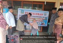 BLT Dana Desa Telaga Cair Jelang Idul Fitri, 19 KPM Terima Rp900 Ribu