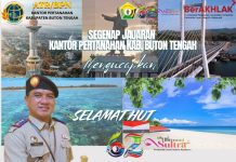 Kantor Pertanahan Buton Tengah Ucapkan Dirgahayu ke-62 Sulawesi Tenggara, Dorong Daerah Maju dan Sejahtera
