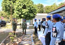 Kunjungi Satpomau Lanud RSA Natuna, Danpuspomau Tekankan Keteladanan dan Semangat Frontliner