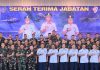 Danlanud RSA Natuna Ikuti Sertijab Pangkodau I, Tongkat Komando Resmi Berganti