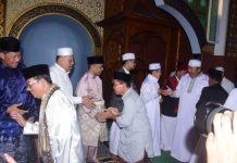 Wabup bersama Masyarakat Bengkalis, Laksanakan Salat Idul Adha di Masjid Istiqomah