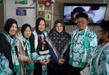 Hari ini, 257 CJH Siak Bertolak Menuju Batam, Bupati Afni Ikut Mengantar