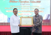 Kementerian ATR/BPN Raih Penghargaan dari ANRI atas Penyelamatan dan Pelestarian Arsip