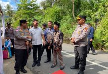Camat Siantan Hadiri Kegiatan Kunjungan Kerja Kapolda Kepri di Anambas