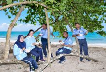 Danlanud RSA Bangun Kebersamaan Melalui Kegiatan Personel di Muara Pantai Lanud RSA Natuna