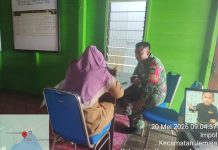 Serka Didih Jalin Komsos dengan Staf Desa Impul, Tekankan Pelayanan Maksimal kepada Masyarakat
