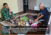 Sertu Olih Solih Pererat Silaturahmi dengan Warga Lewat Komsos Halal Bihalal Iduladha