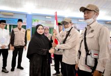 Penuh Haru, Bupati Kasmarni Lepas Keberangkatan 396 Jemaah Haji Bengkalis ke Tanah Suci