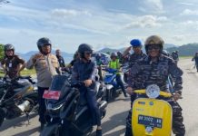 Kapolres Anambas Ajak Pengendara Jadikan Helm Sebagai Pelindung Nyawa dalam Momentum Bhayangkara ke-80