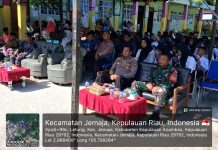 Serka Didih Sukiadi Hadiri Pelepasan Siswa Kelas VI SDN 001 Letung
