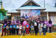 Peringati HUT ke-60 IKKT, Pangkogabwilhan I Salurkan Bantuan Sosial untuk Warga Pulau Dendun