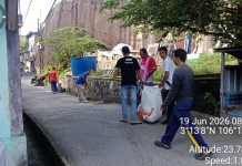 Gotong Royong Sambut HUT Anambas ke-18, Pemdes Tarempa Barat Ajak Warga Wujudkan Lingkungan Bersih