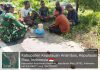 Sertu Olih Solih Dorong Ketahanan Pangan Melalui Komsos Bersama Kelompok Tani di Bukit Padi