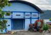 Ekskavator Misterius Terparkir di Gudang Logistik Daerah Anambas