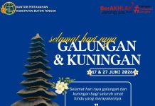 Kantor Pertanahan Buton Tengah Berikan Ucapan Selamat Hari Raya Galungan dan Kuningan 2026