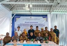 Imigrasi Tarempa Perkuat Sinergitas Pengawasan Orang Asing melalui Rapat Koordinasi TIMPORA di Pulau Jemaja