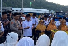 Wakil Bupati Anambas Sambut Kepulangan 46 Jamaah Haji Asal Kepulauan Anambas