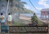 Serda R.A. Binran dan Warga Desa Landak Gotong Royong Bersihkan Lingkungan Pesisir