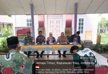 Babinsa Sertu Olih Solih Hadiri Rapat Pembentukan Panitia HUT Ke-81 RI di Jemaja Timur
