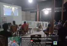 Nobar Piala Dunia 2026, Babinsa Koramil 04/Letung Pererat Silaturahmi dengan Warga
