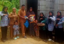 Kades Terempa Selatan Salurkan Bantuan Sembako untuk Balita, Perkuat Upaya Cegah Stunting