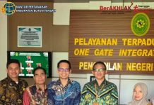 Kantah Buteng Silahturahmi di Pengadilan Negeri Pasarwajo