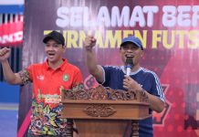Wabup Bengkalis Buka Turnamen Futsal EB x BKT Cup 2026, Dorong Lahirnya Atlet Berprestasi