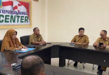 Asisten I Setdakab Anambas Memimpin Rapat Persiapan Upacara Peringatan Hari Anak Nasional