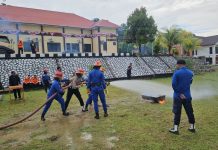 Polres Anambas Perkuat Kesiapsiagaan Bencana, Gandeng Basarnas, BPBD dan Damkar Gelar Latkatpuan
