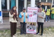 Mahasiswa KPI STAI Natuna Kembangkan Usaha Kreatif Gantungan Kunci Akrilik di STAI CUP PLUS 2026