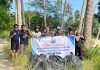 KOMBE-PANTAS Kumpulkan 100 Kg Sampah Plastik dalam Aksi Merdeka Sampah di Anambas