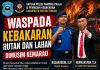 Antisipasi Musim Kemarau, Satpol PP dan Damkar Buton Tengah Imbau Masyarakat Hindari Pembakaran Lahan dan Hutan