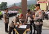 Kapolres Anambas Tekankan Amanah dan Profesionalisme dalam Sertijab Kasat Reskrim dan Pelantikan Kasikum