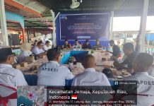 Danramil 04/Letung Hadiri Rapat Koordinasi Tim Pengawasan Orang Asing Tingkat Kecamatan Jemaja