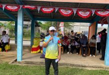 Bupati Aneng Buka Turnamen Sepak Bola HUT Desa Candi ke-18, Dorong Pemuda Anambas Junjung Sportivitas